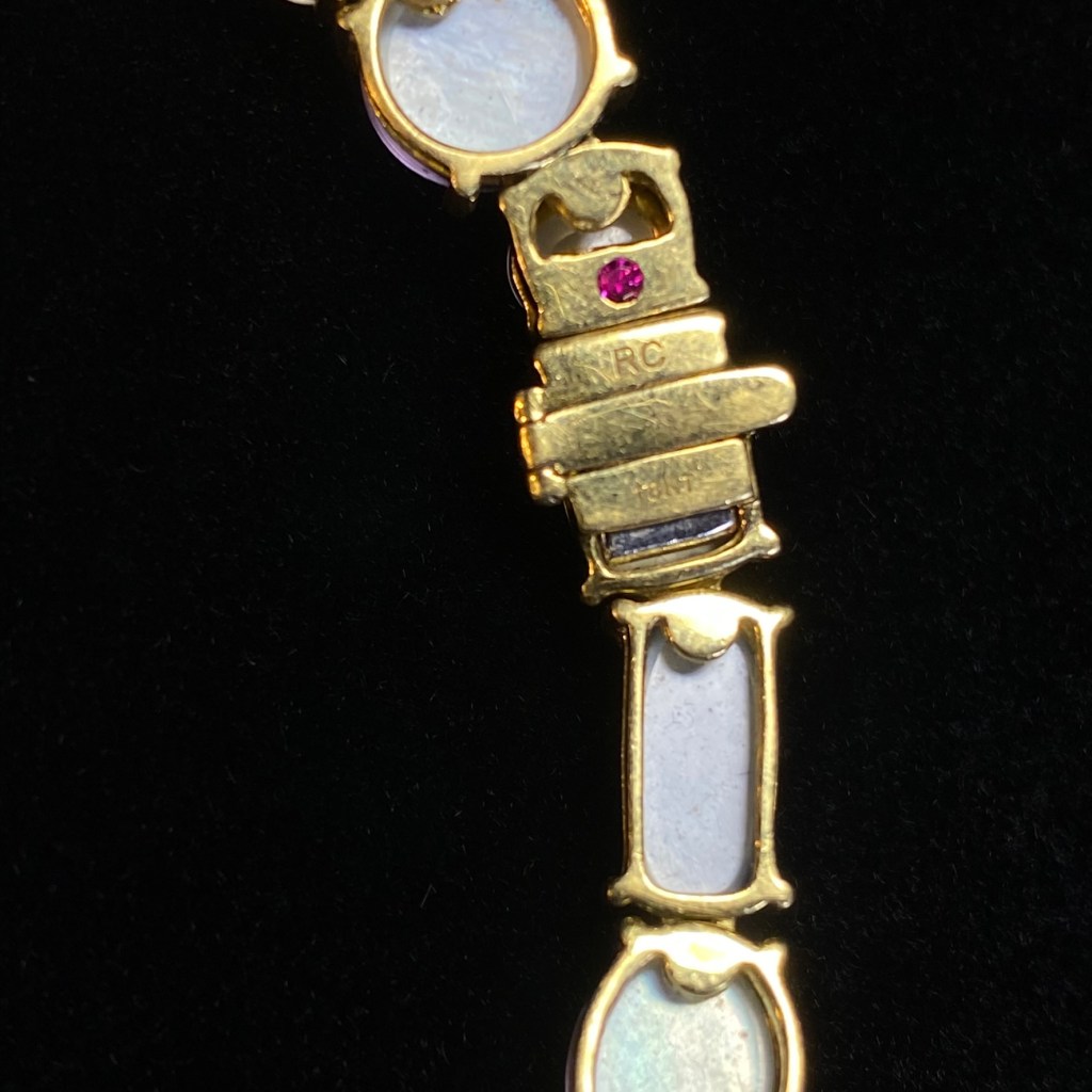 Roberto Coin 18k Yellow Gold Multi Gemstone Necklace